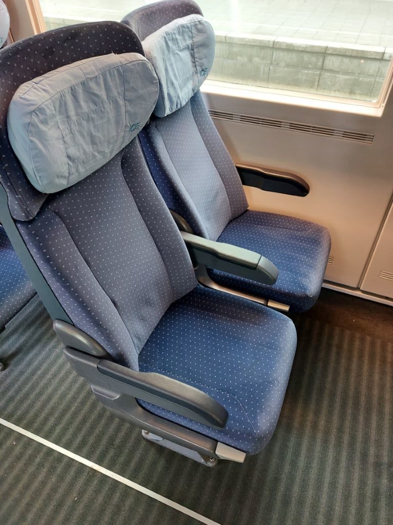 ICE1 LDV 2 Klasse Sitze